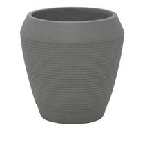 Vaso Egipcio Tramontina em Polietileno Cimento 54 cm Vaso Egipcio Tramontina em Polietileno Cimento 54 cm