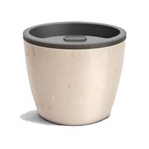 Vaso Elegance Autoirrigável 3,5 Travertino-15,9x15,4