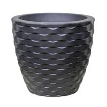 Vaso Elo Redondo 22 (6,5L) Preto NUTRIPLAN
