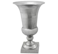Vaso em Aluminio Classico 63x39cm Alta Decoração Luxo Vaso em Aluminio Classico 63x39cm Alta Decoração Luxo