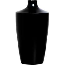 Vaso em cerâmica Atenas preto fosco 25x45 cm - 2A Cerâmica