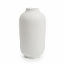 Vaso em ceramica branco 28 cm mart Vaso em ceramica branco 28 cm mart