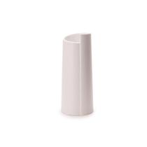 Vaso em ceramica branco minimalista g