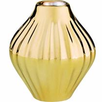 Vaso em Cerâmica Dourado Mart Collection 09031