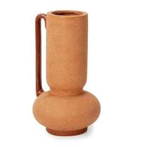 Vaso em Cerâmica Marrom 25,5cm - Mart