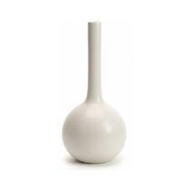 Vaso em ceramica off white 25cm x 15cm - grillo