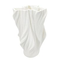 Vaso em Cerâmica Orgânico Branco G 33x20cm
