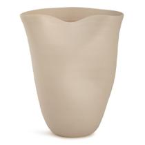 VASO EM CERAMICA ORGÂNICO OFF WHITE MART 33cm