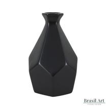 Vaso em Cerâmica Preto P