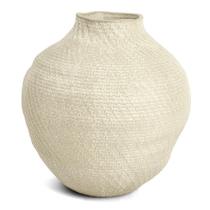 VASO EM CERAMICA RUSTICO BEGE MART 38x36cm