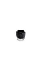 Vaso Em Cristal Murano Preto - São Marcos 12cm Vaso Em Cristal Murano Preto - São Marcos 12cm