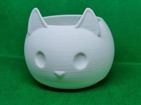 Vaso em formato de gato
