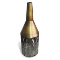 Vaso em Metal Base Aramado Decorativo 46x16cm Vaso em Metal Base Aramado Decorativo 46x16cm