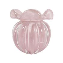 Vaso Em Murano Trouxinha Torcello Jade Rosa PP Cristais Labone Vaso Em Murano Trouxinha Torcello Jade Rosa PP Cristais Labone