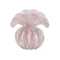 Vaso Em Murano Trouxinha Toscana Jade Rosa PP Cristais Labone Vaso Em Murano Trouxinha Toscana Jade Rosa PP Cristais Labone