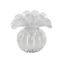 Vaso Em Murano Trouxinha Toscana Quartzo Pérola PP Cristais Labone Vaso Em Murano Trouxinha Toscana Quartzo Pérola PP Cristais Labone