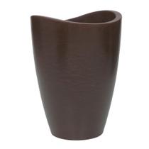 Vaso em Polietileno Cone Copacabana 30x40cm Rusty - Vasart