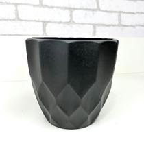 Vaso em polietileno preto 10ax10l/cm