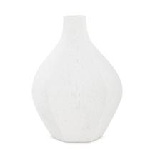 Vaso em polirresina off white mart 28,5cm Vaso em polirresina off white mart 28,5cm