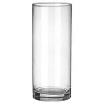 Vaso em vidro 11x30cm Vaso em vidro 11x30cm