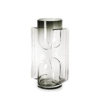 Vaso em vidro ampulheta 29,5cm Vaso em vidro ampulheta 29,5cm