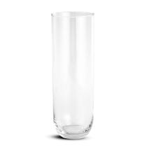 Vaso em Vidro Incolor Cristal - 36x12cm