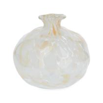 Vaso em vidro mart estilo murano 20x23cm