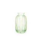 Vaso em vidro verde 12x7cm Vaso em vidro verde 12x7cm