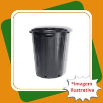 Vaso Embalagem para Muda com Alça Preto 21 Litros