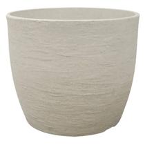 Vaso Europa Redondo 33 (18L) Cor Cimento JAPI Vaso Europa Redondo 33 (18L) Cor Cimento JAPI