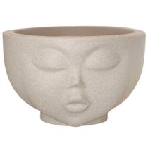 Vaso Face Menina 09 (1L) Cor Cimento Nutriplan