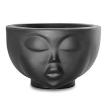 Vaso Face Menina 09 (1L) Preto NUTRIPLAN