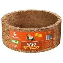 Vaso Fibra De Coco Nutricoco Nº04 Ecológico Sustentável Vaso Fibra De Coco Nutricoco Nº04 Ecológico Sustentável