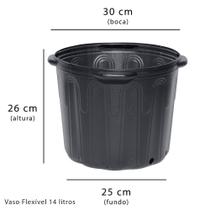 Vaso flexível para embalagem de Mudas C/ ALÇA Nutriplan Vaso flexível para embalagem de Mudas C/ ALÇA Nutriplan