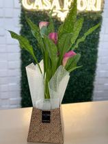 Vaso flor ornamental plantado- callas - FIORI