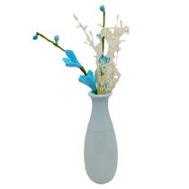 Vaso Floral Aromatizador De Ambiente Porcelana Com Varetas