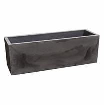 Vaso Floreira Jardineira Flat Polietileno 77x29x29cm Japi