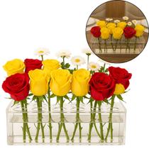 Vaso Flores Arranjo Acrilico Centro De Mesa Festa Casamento Expositor Flor Decoração Moderna Suporte