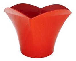 Vaso Flores Plastico Cachepo Quadrado N 02