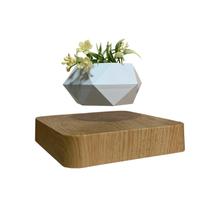 Vaso Flutuante sistema Magnético rotativo - Base Quadrada