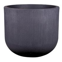 Vaso Fringe Cilíndrico 36 (20L) Cor Chumbo JAPI Vaso Fringe Cilíndrico 36 (20L) Cor Chumbo JAPI