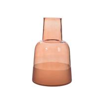 Vaso Frosted Nude 15X23.5X15Cm Vidro