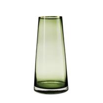 Vaso FUNSOBA Green Glass 10 com boca dourada para centros de mesa Vaso FUNSOBA Green Glass 10 com boca dourada para centros de mesa
