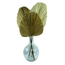 Vaso Garrafa De Vidro Berna E Latania Decoração Luxo Arranjo Vaso Garrafa De Vidro Berna E Latania Decoração Luxo Arranjo