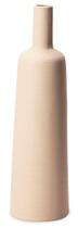 VASO GARRAFA EM CERAMICA BEGE 40cm