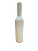Vaso garrafa médio em cerâmica - branco Vaso garrafa médio em cerâmica - branco