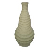 VASO GARRAFA ONDULADA VERDE OXIDO 39cm VASO GARRAFA ONDULADA VERDE OXIDO 39cm
