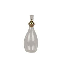 Vaso garrafa provenza em vidro com tampa 60cm reginez