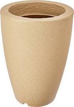 Vaso Grafiato Conico 38 Areia