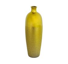 Vaso Grande Ceramica Dourado Design Contemporaneo Luxo